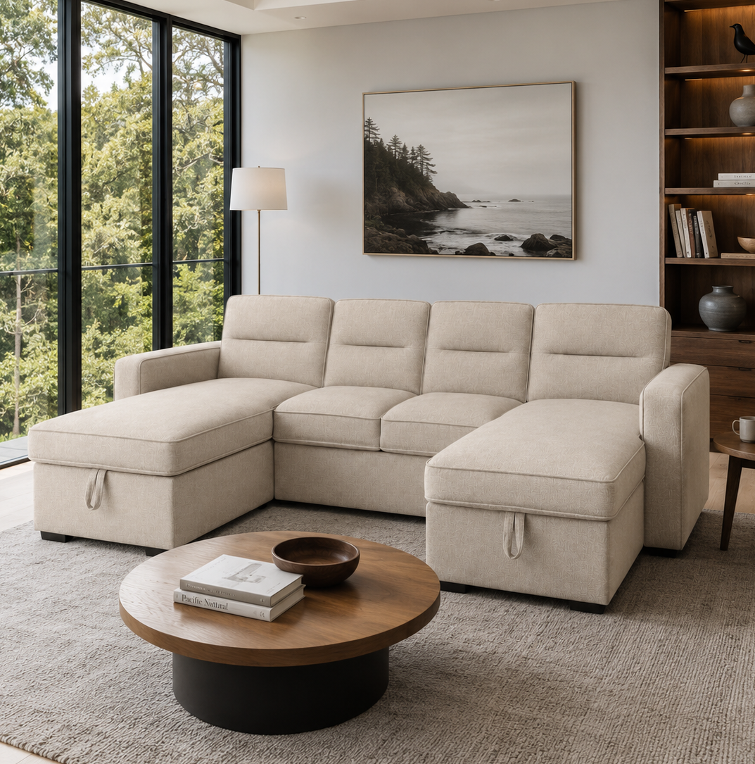 Sleeper Sectional Sofa