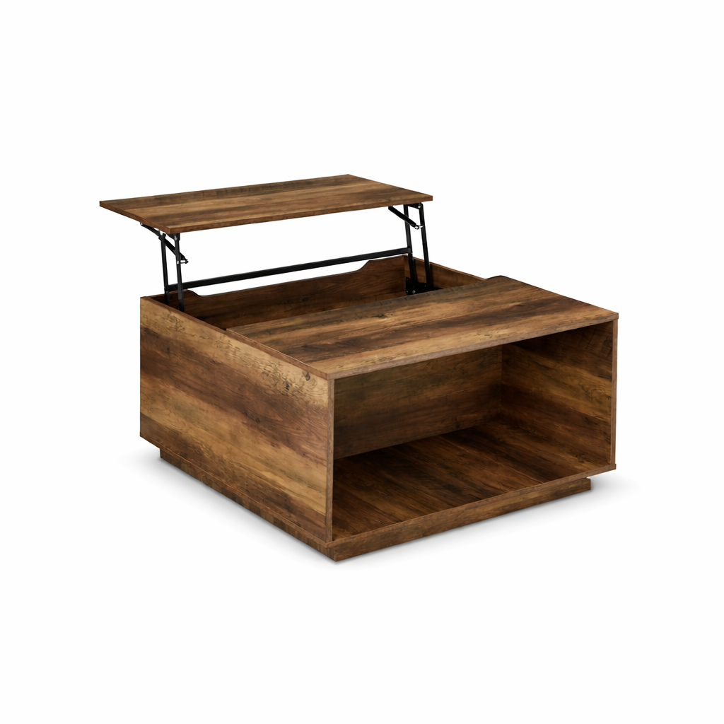 Hideaway Square Lift-Top Coffee Table