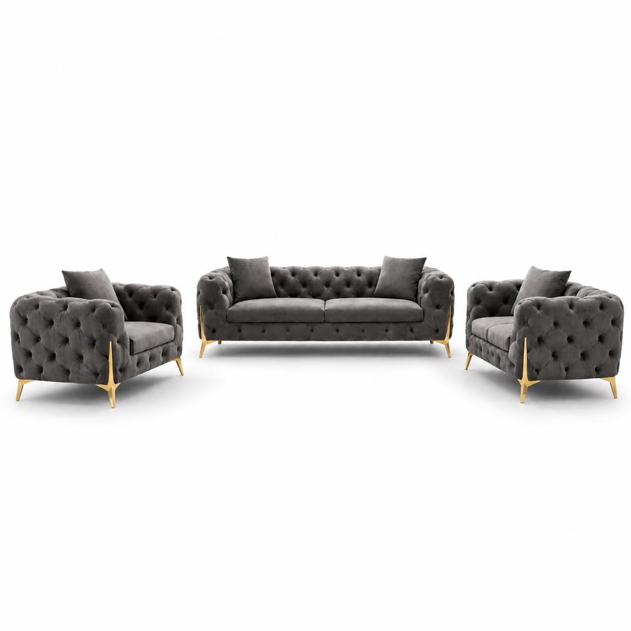 Elegance 3-Piece Sofa Set