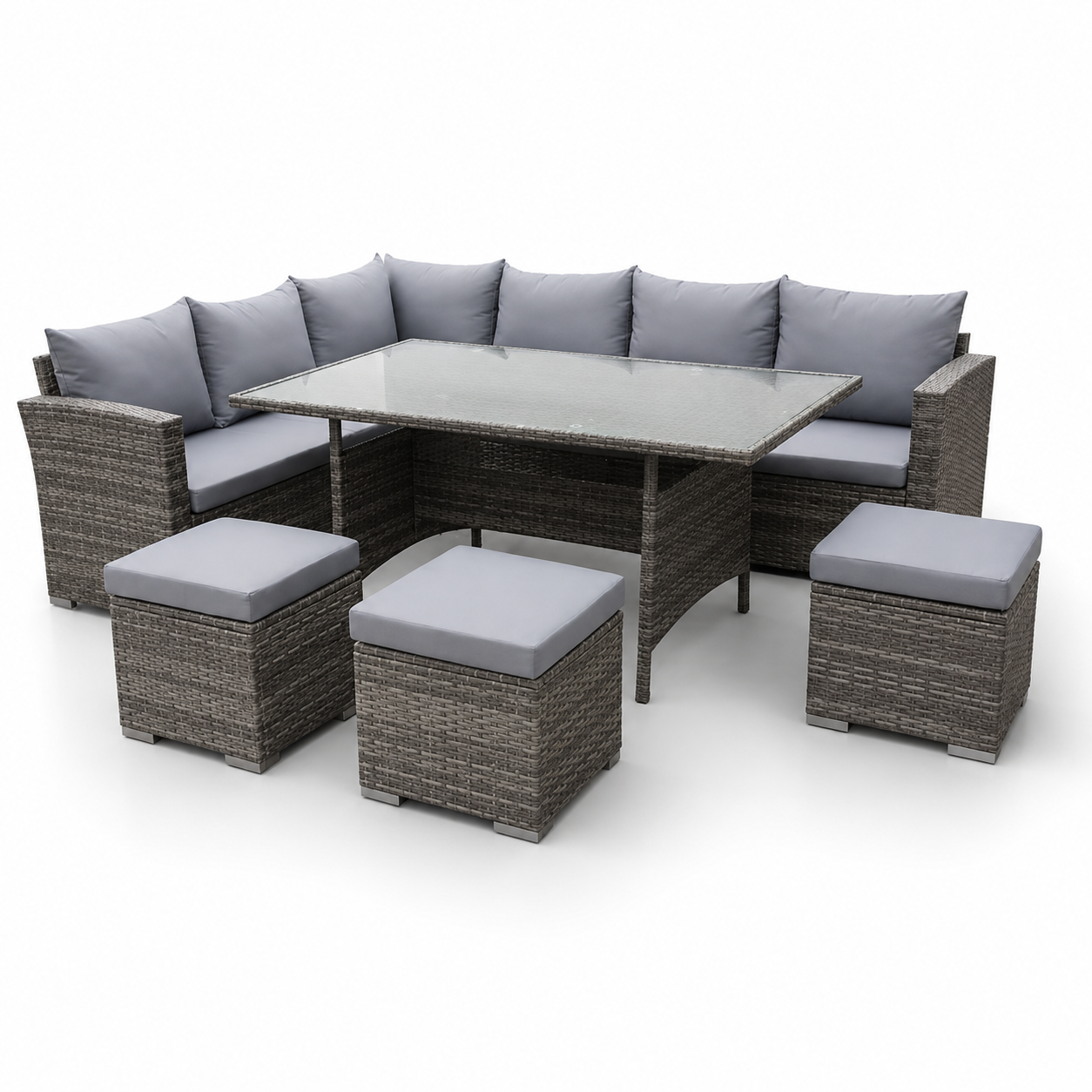 Patio Set with 3 stools