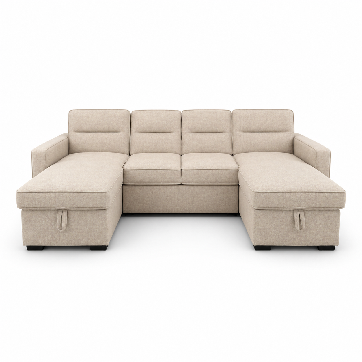 Vaza U-Shape Sleeper Sectional Sofa